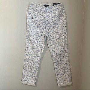 Mario Serrani Women Floral Cuff Capri XS